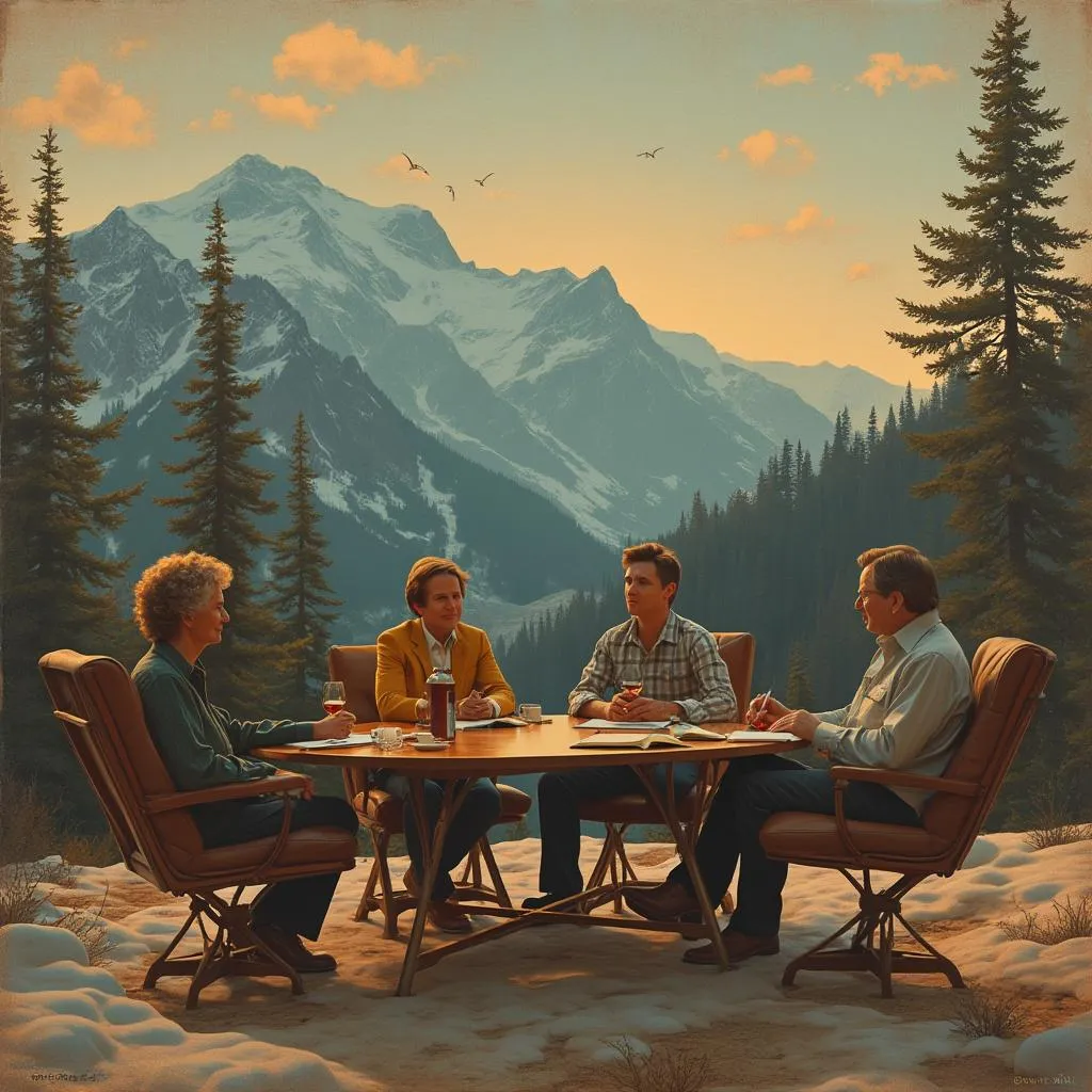 Leadership retreat v horách
